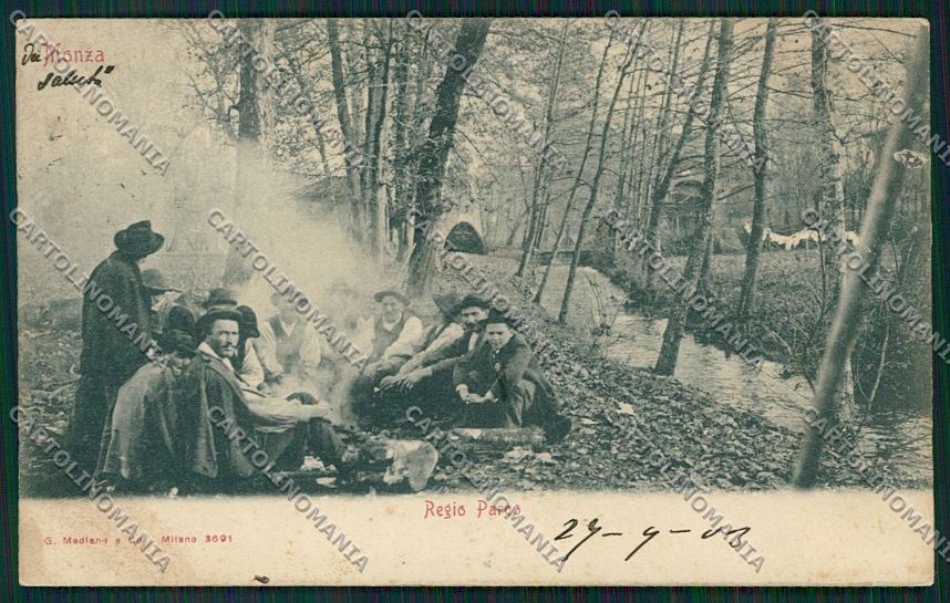 Milano Monza cartolina QQ8417 – fronte