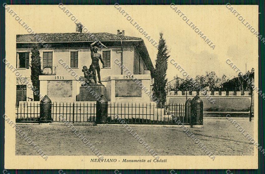 Milano Nerviano cartolina QQ8421 – fronte