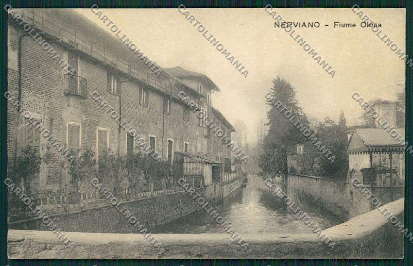 Milano Nerviano cartolina QQ8433 – fronte