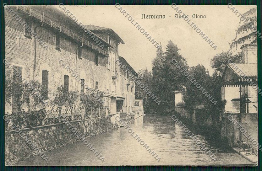Milano Nerviano cartolina QQ8435 – fronte