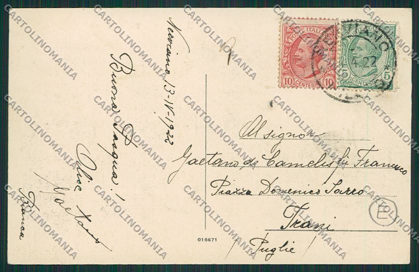 Milano Nerviano cartolina QQ8435 – retro
