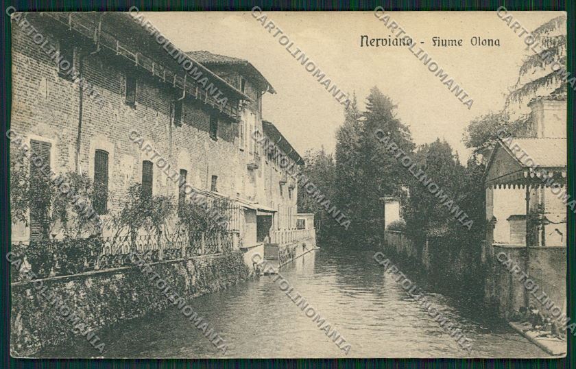 Milano Nerviano cartolina QQ8436 – fronte