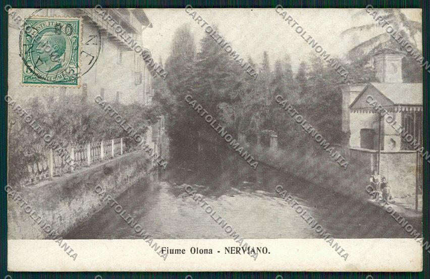 Milano Nerviano cartolina QQ8438 – fronte