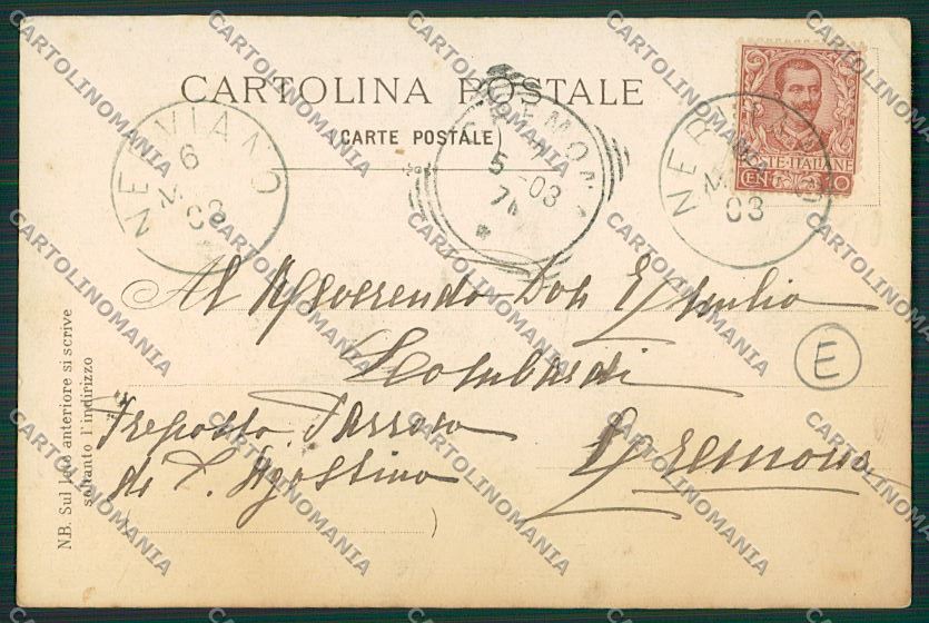 Milano Nerviano cartolina QQ8439 – retro