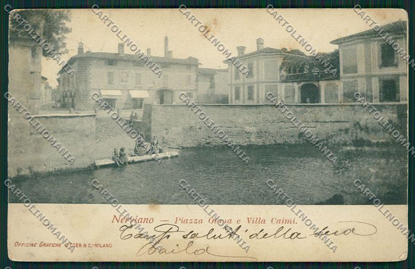Milano Nerviano cartolina QQ8441 – fronte
