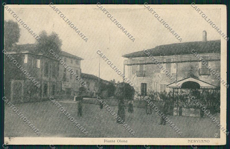 Milano Nerviano cartolina QQ8446 – fronte