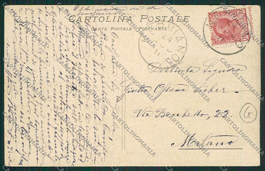 Milano Nerviano cartolina QQ8446 – retro