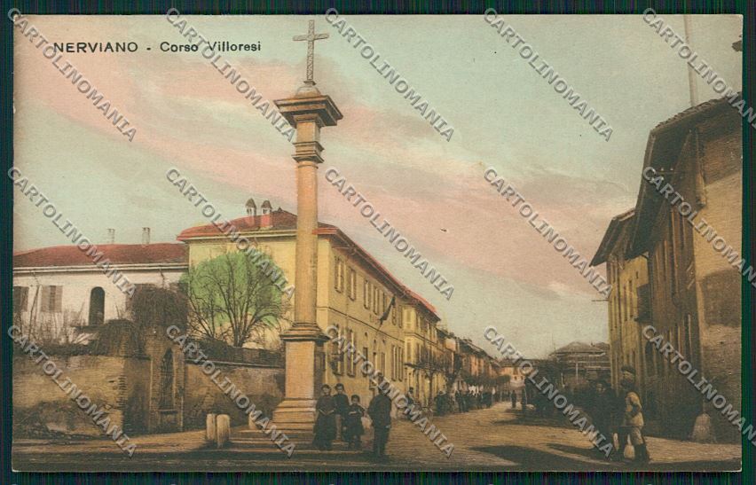 Milano Nerviano cartolina QQ8448 – fronte