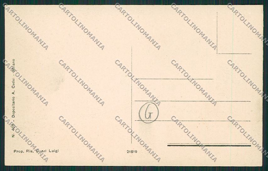 Milano Nerviano cartolina QQ8448 – retro