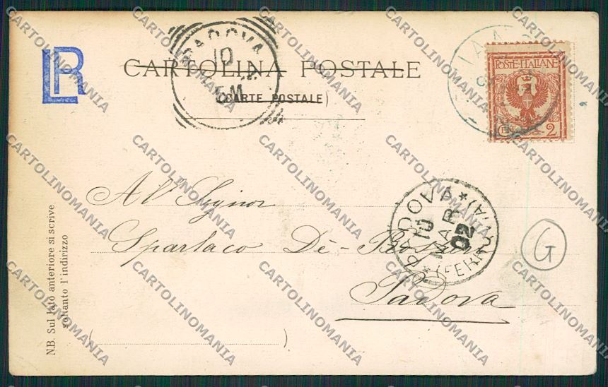 Milano Nerviano cartolina QQ8449 – retro