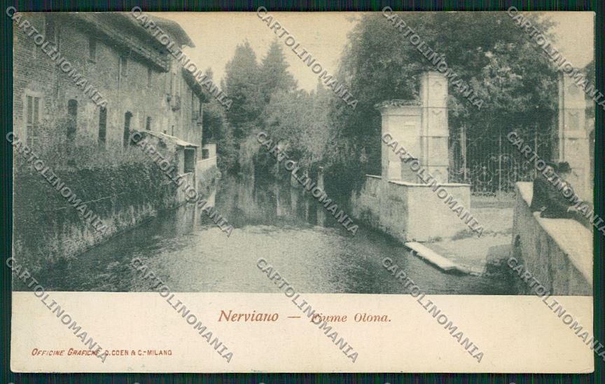 Milano Nerviano cartolina QQ8452 – fronte