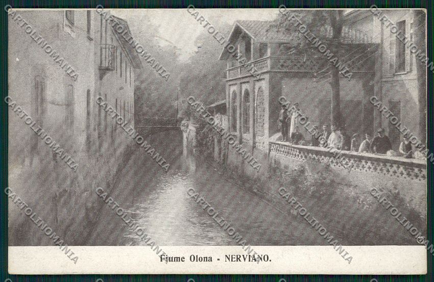 Milano Nerviano cartolina QQ8453 – fronte