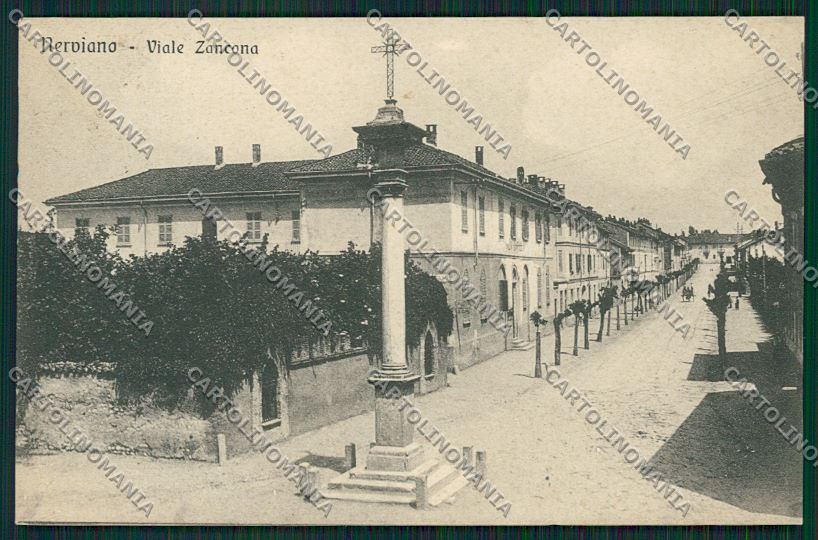 Milano Nerviano cartolina QQ8456 – fronte
