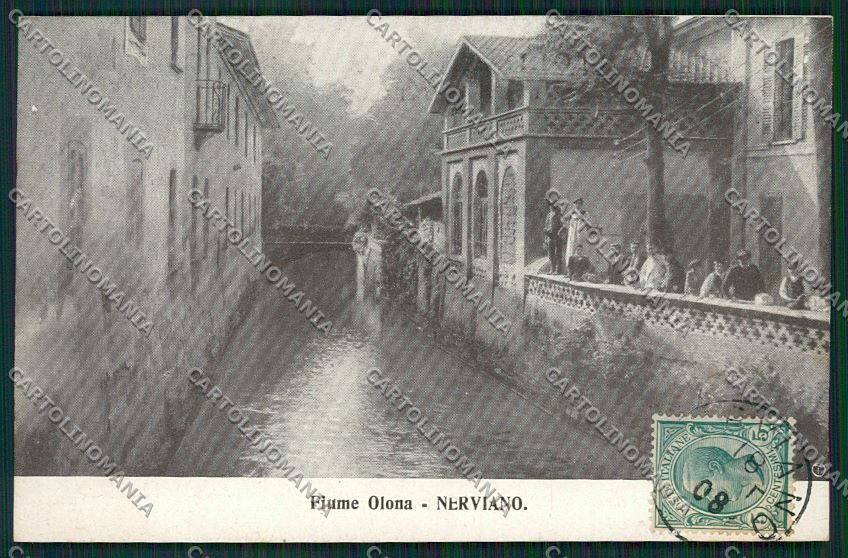 Milano Nerviano cartolina QQ8457 – fronte