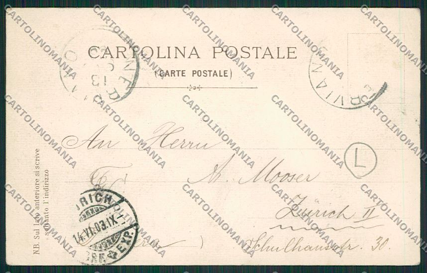 Milano Nerviano cartolina QQ8462 – retro