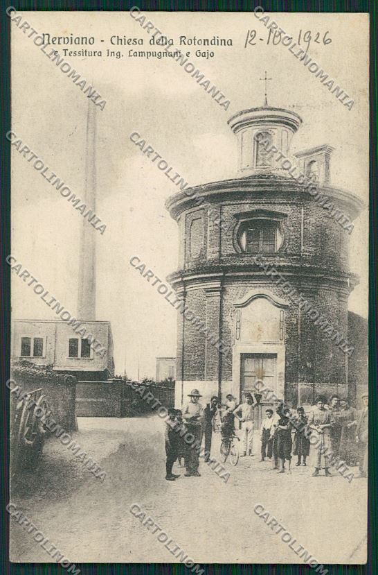 Milano Nerviano cartolina QQ8466 – fronte