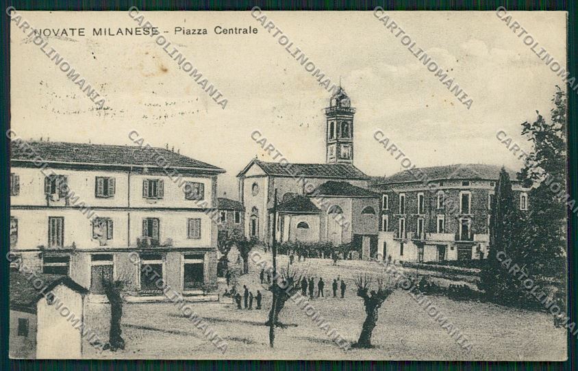 Milano Novate Milanese cartolina QQ8475 – fronte