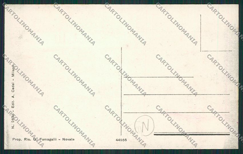Milano Novate Milanese cartolina QQ8481 – retro