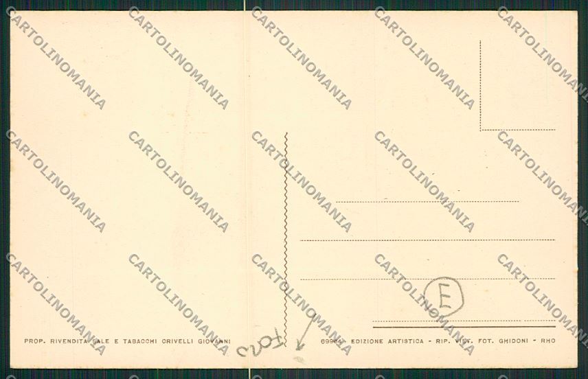Milano Pogliano FORO cartolina QQ8494 – retro