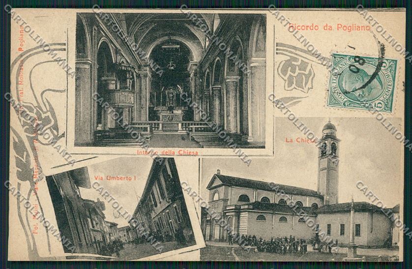 Milano Pogliano cartolina QQ8496 – fronte