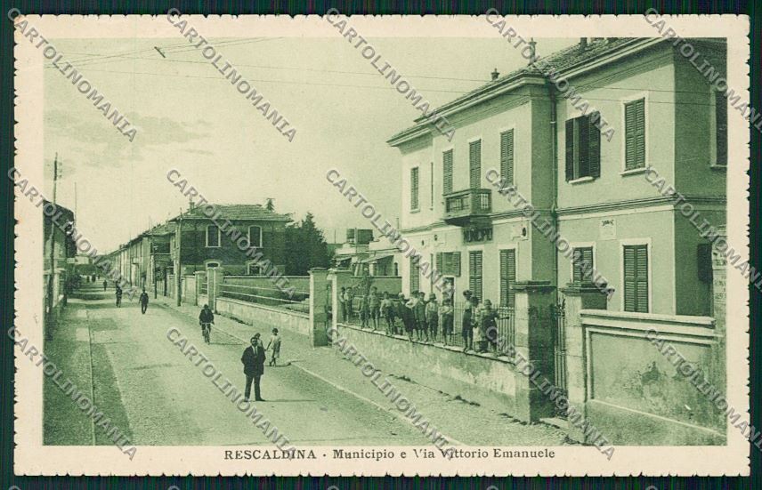 Milano Rescaldina PIEGA cartolina QQ8498 – fronte