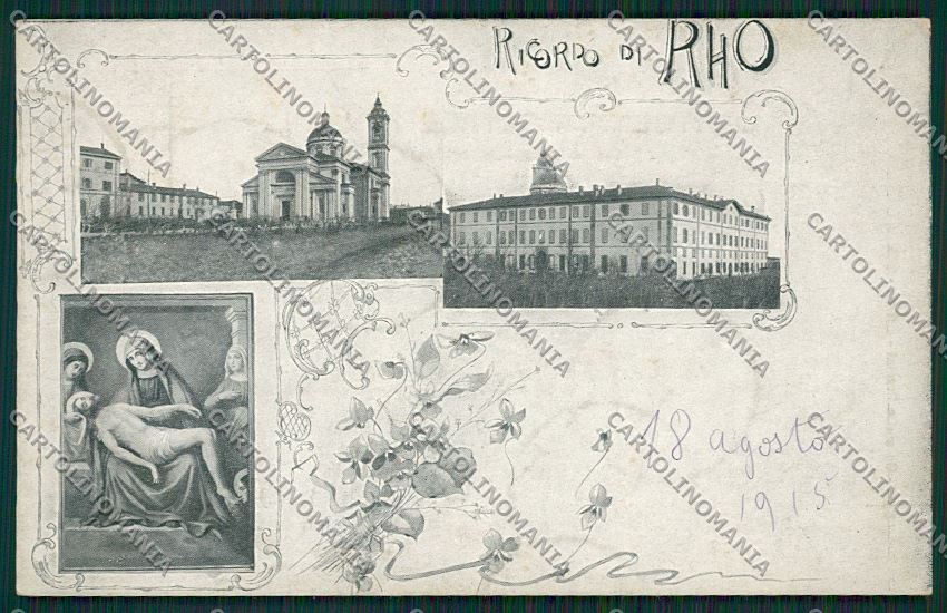 Milano Rho cartolina QQ8514 – fronte