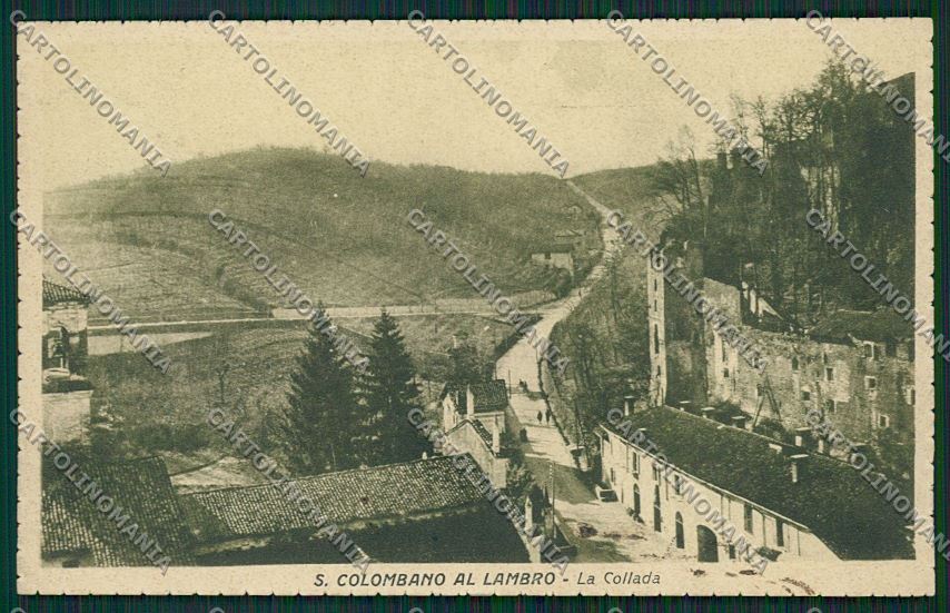 Milano San Colombano al Lambro cartolina QQ8532 – fronte