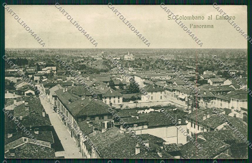 Milano San Colombano al Lambro cartolina QQ8536 – fronte