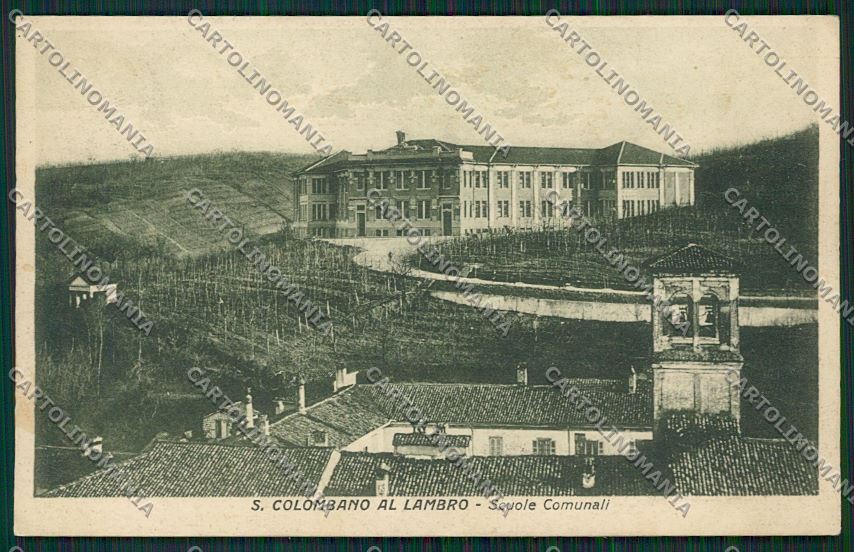 Milano San Colombano al Lambro cartolina QQ8542 – fronte