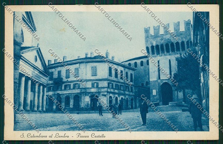 Milano San Colombano al Lambro cartolina QQ8545 – fronte