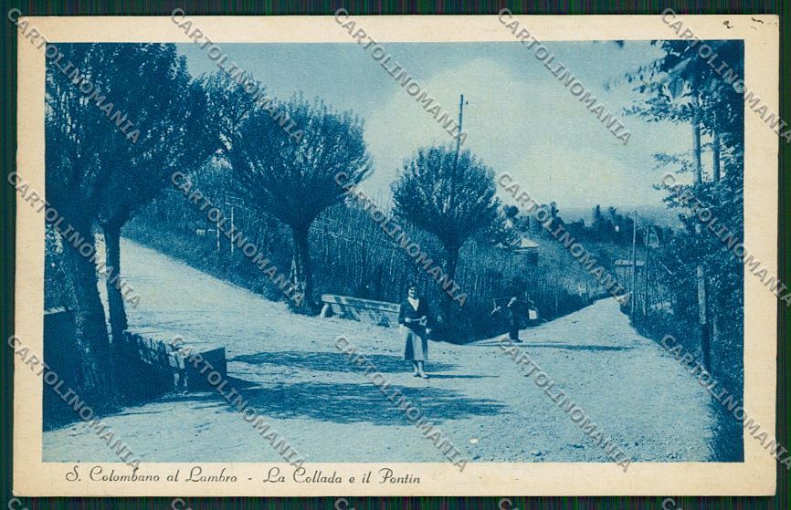Milano San Colombano al Lambro cartolina QQ8546 – fronte