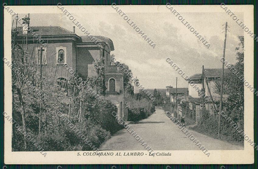 Milano San Colombano al Lambro STRAPPINO cartolina QQ8554 – fronte