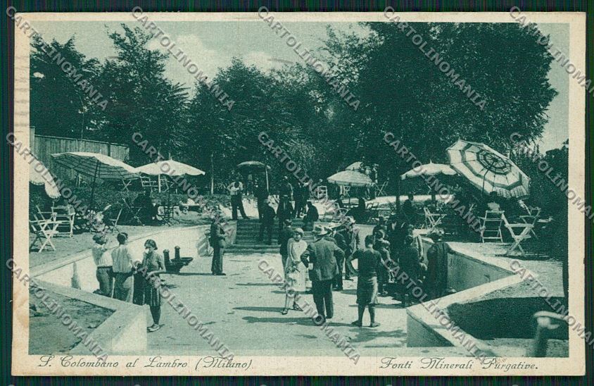 Milano San Colombano al Lambro cartolina QQ8560 – fronte