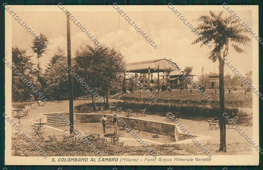 Milano San Colombano al Lambro cartolina QQ8562 – fronte