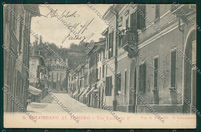 Milano San Colombano al Lambro cartolina QQ8563 – fronte