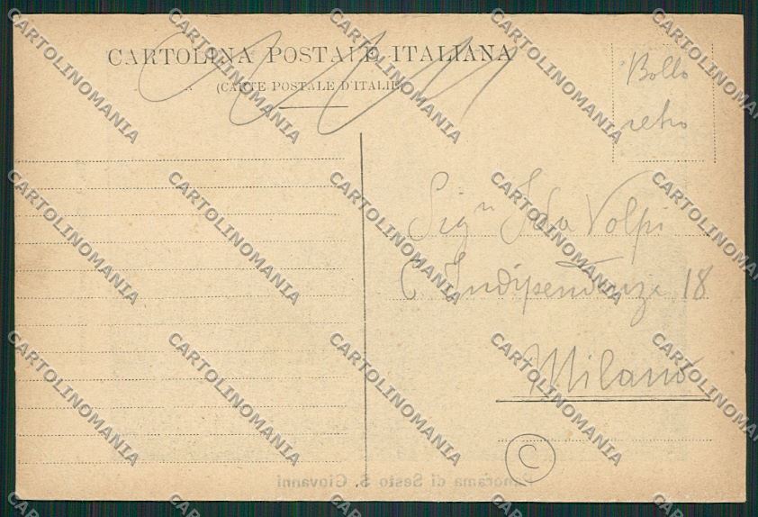 Milano Sesto San Giovanni cartolina QQ8582 – retro