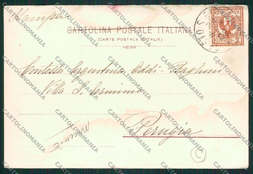 Milano Sesto San Giovanni MACCHIE cartolina QQ8583 – retro