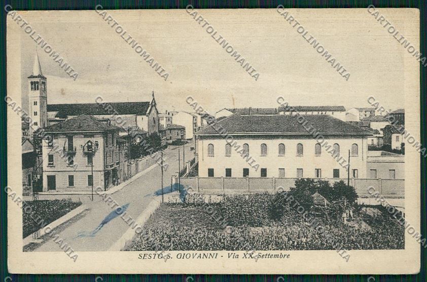 Milano Sesto San Giovanni STRAPPINO cartolina QQ8601 – fronte