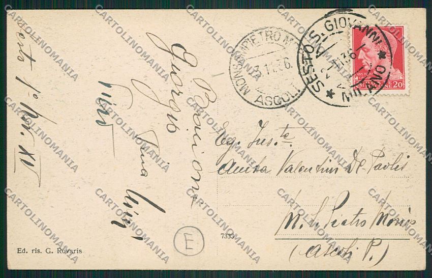 Milano Sesto San Giovanni cartolina QQ8605 – retro
