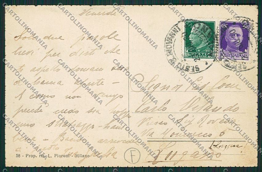 Milano Sesto San Giovanni cartolina QQ8611 – retro