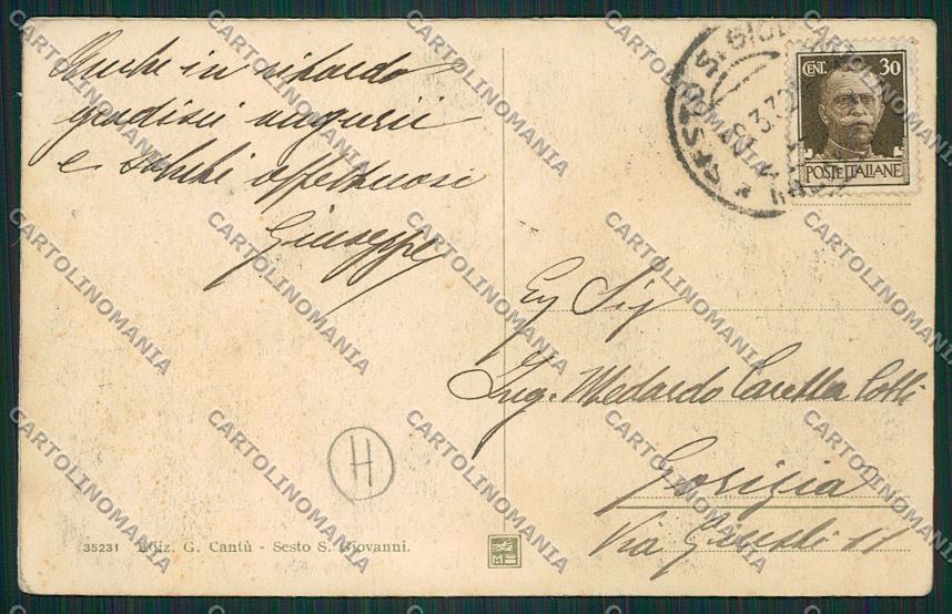Milano Sesto San Giovanni cartolina QQ8621 – retro