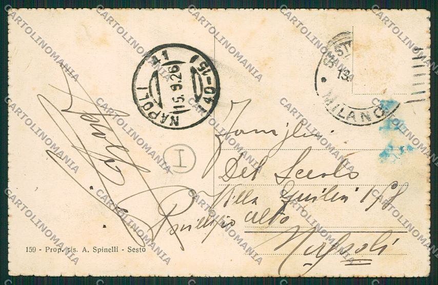 Milano Sesto San Giovanni Saluti da cartolina QQ8622 – retro
