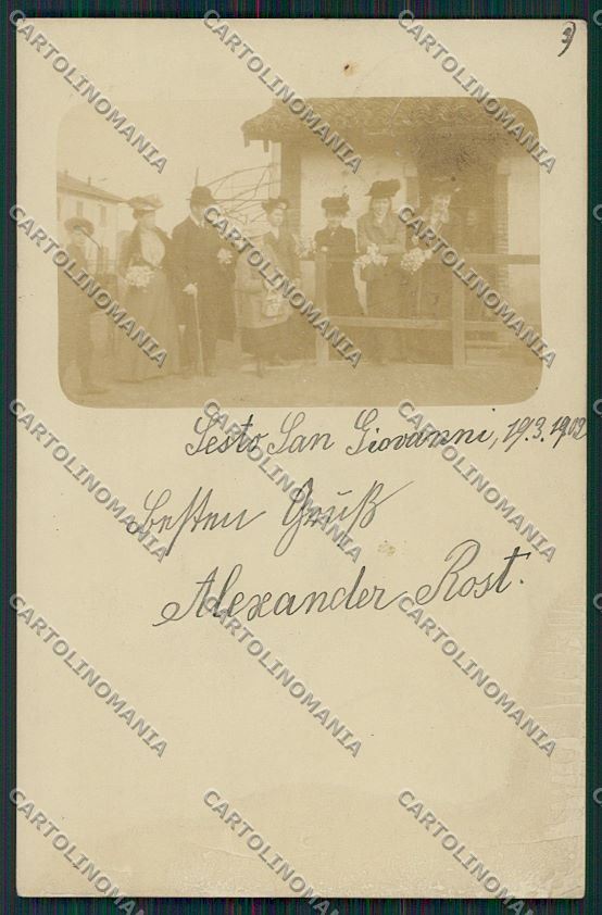 Milano Sesto San Giovanni Foto cartolina QQ8631 – fronte