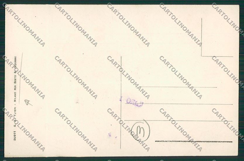 Milano Sesto San Giovanni Mario Sterle cartolina QQ8636 – retro