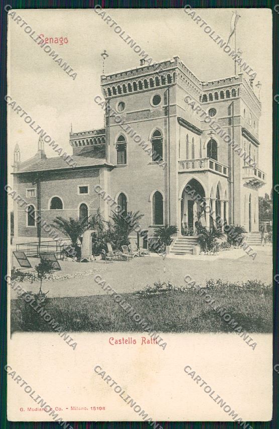 Milano Senago cartolina QQ8648 – fronte