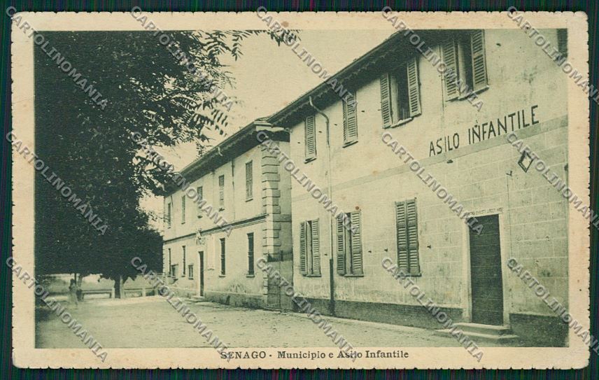Milano Senago SCOLLATA cartolina QQ8649 – fronte