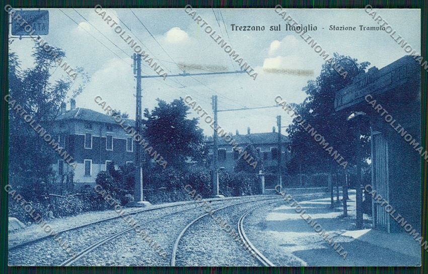 Milano Trezzano sul Naviglio cartolina QQ8650 – fronte