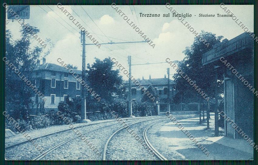 Milano Trezzano sul Naviglio cartolina QQ8651 – fronte