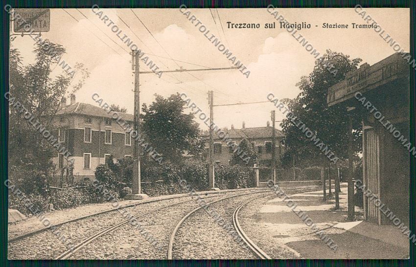 Milano Trezzano sul Naviglio cartolina QQ8653 – fronte