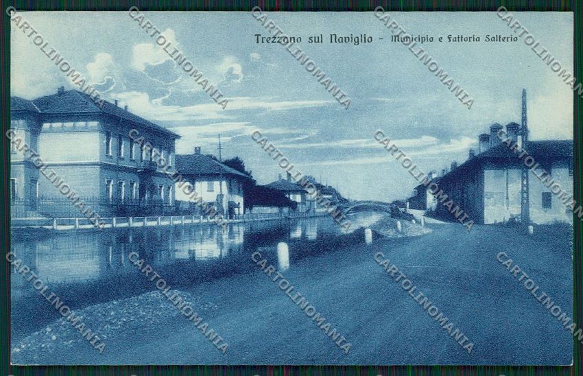 Milano Trezzano sul Naviglio cartolina QQ8655 – fronte